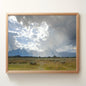 Sun Rays Over The Tetons | Grand Teton National Park | Digital Photography | Instant Download